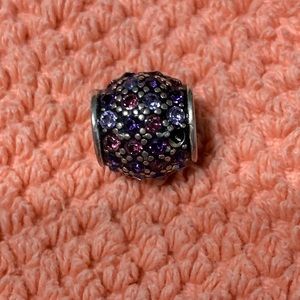 Brighton purple stone charm